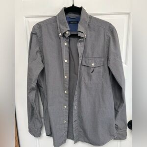 Nautica like new casual dress downs shirt